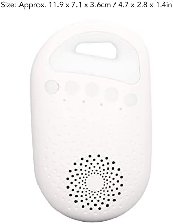 מכונת רעש לבנה ניידת של Baaroo, מכונת צליל שינה אוטומטית טיימר אור עם 40 צלילים מרגיעים טבעיים ופונקציית זיכרון, עיצוב טעינה USB לשימוש בבית, משרד או נסיעות