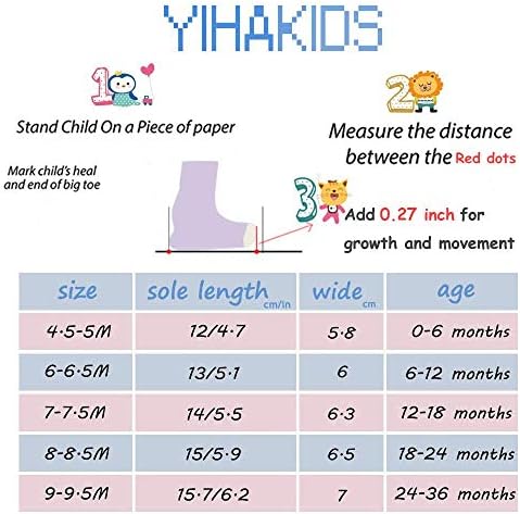 נעלי ייהקידים נעלי תינוקות יחידות רכות פעוטות פעוטות מוקסינים נעלי בית יוניסקס 0-36 חודשים