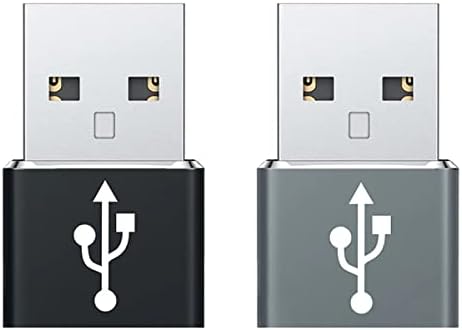 USB-C נקבה ל- USB מתאם מהיר זכר התואם ל- BlackBerry Evolve X עבור מטען, סנכרון, מכשירי OTG כמו מקלדת, עכבר, ZIP, GAMEPAD, PD