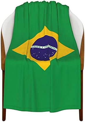 QG ZZX דגל ברזיל שמיכה לתינוקות לבנים בנות שמיכת עריסה שמיכה