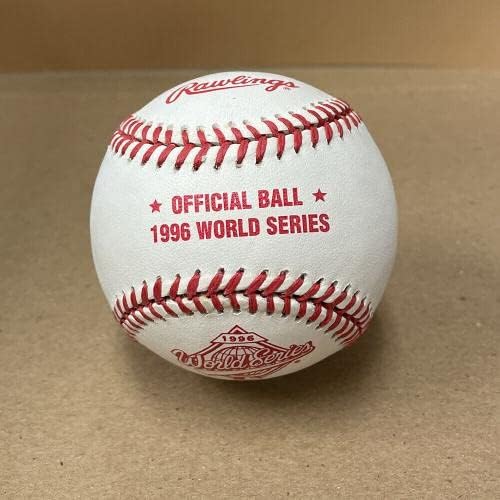 ג'ימי קי חתום רשמי משנת 1996 סדרת העולם בייסבול אוטומטית עם הולוגרמה של B&E - כדורי חתימה