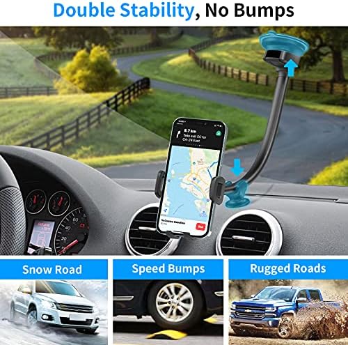 אפליקציות 2 רכב מתכווננת רכב טלפון מחזיק צרור אוניברסלי 3-ב-1 רכב טלפון מחזיק הר