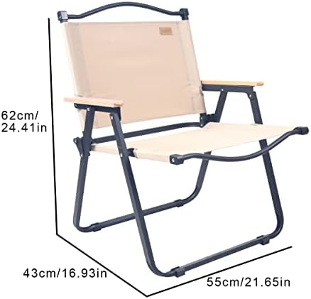 קוויקומפי מתקפל כסאות קמפינג כסאות מדשאה לחוץ, כיסא מתקפל במיוחד, כיסא קמפינג נייד חיצוני לפיקניקים קמפינג, כיסא חוף מתכת