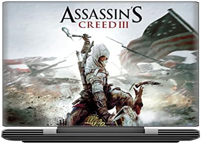 עיצובים של מקרה ראש מעצבים רשמית של Assassin Assassin Creed Cover Cover III גרפיקה ויניל מדבקה מדבקות עור תואם ל- HP Specter Pro X360 G2