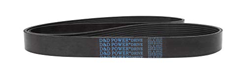 D&D Powerdrive MD308925 חגורת החלפת קרייזלר, אורך 38.55 , רוחב 0.57
