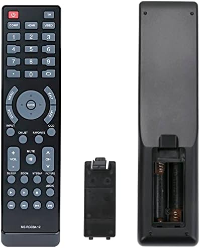 NS-RC02A-12 NSRC02A12 Remote fit for Insignia LCD LED TV NS-55L780A12 NS-46L780A12 NS-42L780A12 NS-32E570A11 NS-37L760A12 NS-39L700A12 NS-40E560A11 NS-42L780A12 NS-15E720A12 NS-19E450A11 NS-22E730A12