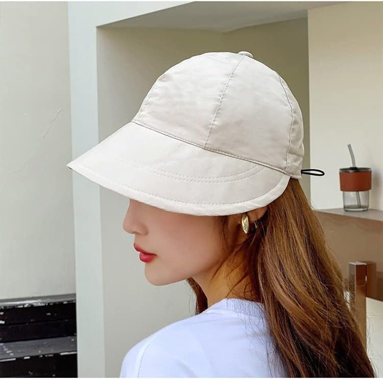 כובע השמש של visor שוליים לנשים, כובעי בייסבול מהיר ויבש מהיר כובע חוף קיץ כובע הגנה מפני שמש גולף חיצוני מדיום