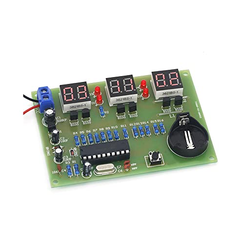 1 pcs ערכות DIY AT89C2051 שעון אלקטרוני צינור דיגיטלי צינור LED סוויטה אלקטרונית מודול