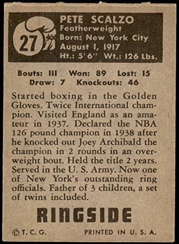 1951 Topps 27 Petey Scalzo Ex/MT