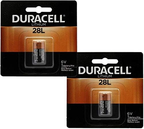 2x Duracell 28L ליתיום החלפת סוללות עבור 46V 2Cr11108, L544, PX28L