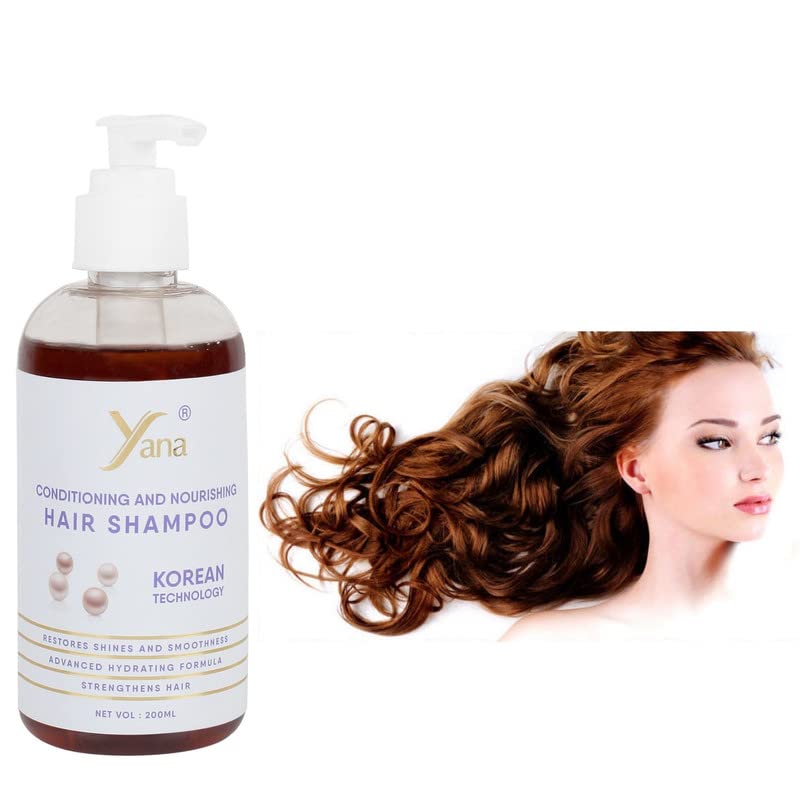 שמפו שיער של יאנה עם שמפו שיער טכנולוגי קוריאני לגברים נפילת שיער