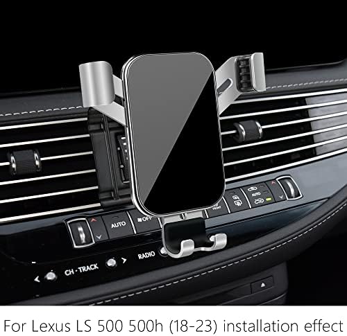 מחזיק טלפון לרכב לונקין הרכבה על Lexus LS 500 500H 2018-2023 טלפונים גדולים עם אביזרי רכב מקרים תושבת ניווט קישוט פנים סלולרי רכב סלולרי