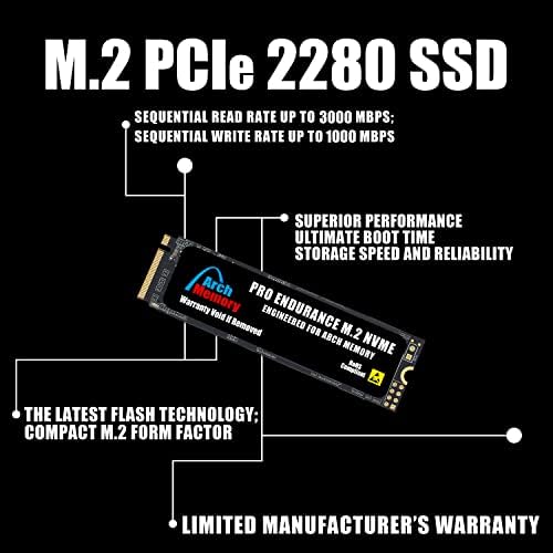 החלפת זיכרון קשת ל- Dell SNP112P/256G AA615519 256GB M.2 2280 PCIE NVME כונן מצב מוצק עבור Alienware M17 R3