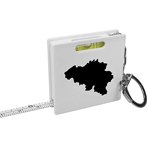 'בלגיה המדינה' מחזיק מפתחות סרט מדידה / פלס כלי