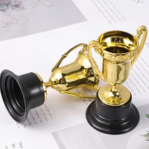 דגם צעצוע של Stobok 12 גביעים מיני של גביע גביע גביע הזהב גביע המקום הראשון זוכה פרסי טורניר ספורט טורניר פרסים למסיבות המסיבות למבוגרים.