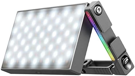 Mxiaoxia צבע מלא 2700K-8500K RGB LED אור וידאו אור עם סוגר מתכוונן קסם זרוע קסם על אור מצלמה PD טעינה מהירה