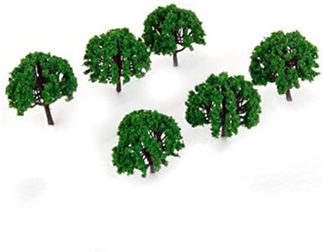 20 יחידות עצי מודל ירוק דגם עץ נוף דגם עץ נוף דגם עץ דגם עץ ירוק נוף עץ פרח עץ בובת בית