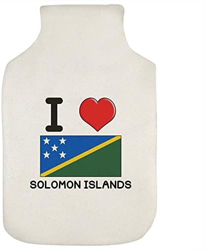 עזידה 'אני אוהב את כיסוי בקבוק המים החמים של איי סולומון
