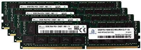 Adamanta 128GB שדרוג זיכרון שרת שדרוג תואם ל- HP Apollo 4200 GEN 9 DDR4 2400MHz PC4-19200 CHIP רשום ECC 2RX4 CL17 1.2V DRAM RAM RAM