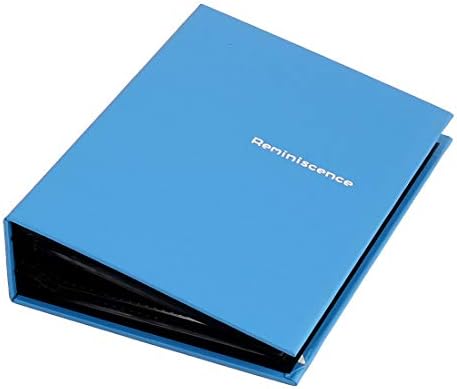 Ruilogod Letter הדפס בית משק בית אלבום מחזיק כרטיסים אלבום תמונות כחול (תעודת זהות: 8d9 783 459 638 B6D