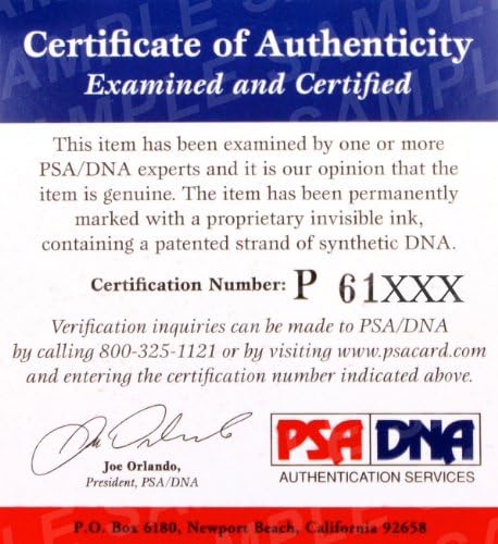 Carl Morton PSA DNA DNA
