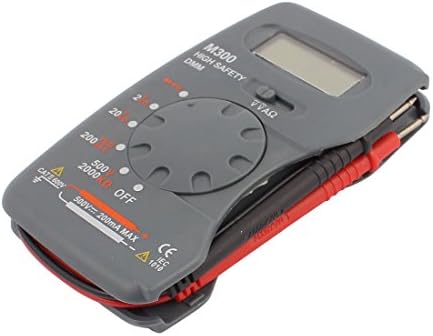 AEXIT M300 מד נייד כף יד MINI MULTIMETER MULTIMETER AC/DC מתח DC התנגדות זרם מדידת בדיקת המשכיות דיודה