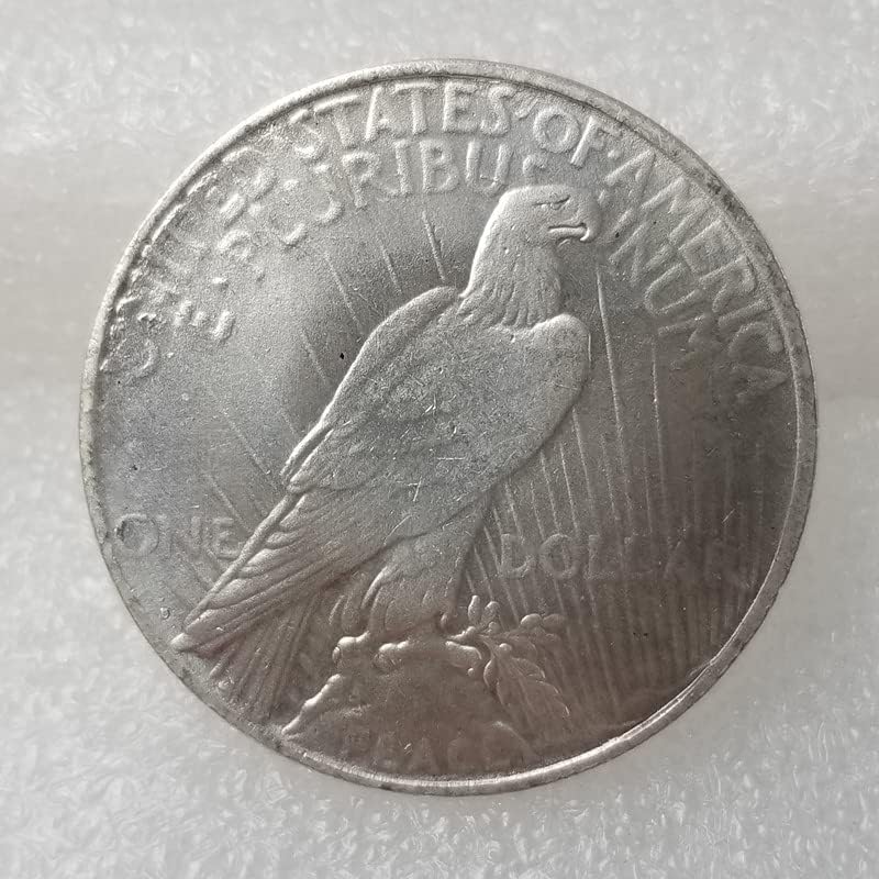 מלאכות עתיקות ארהב 1924 מטבעות זיכרון לשלום יכולות לפוצץ חיקוי סחר חוץ דולר כסף 2114