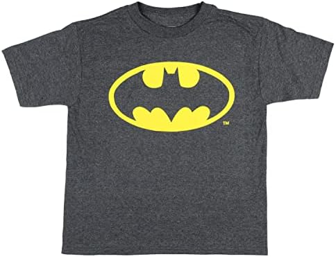 באטמן בני חולצה קלאסי לוגו בת סמל רישיון רשמי גרפי חולצה