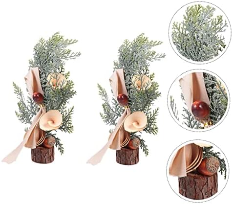 צעצועים 2 מחצבי חג המולד עץ חג המולד עציץ צמח בית עיצוב שולחן עבודה שולחן עבודה קישוטי אח קישוטי שולחן קישוטי שולחן מרכזי שולחן
