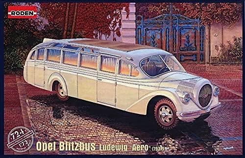 רודן מחדש 72724 1/72 גרמנית אופל פרובאגנדה תיירות אוטובוס אוויר, 1937 פלסטיק דגם