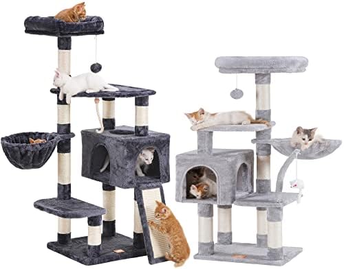 הייבלי חתול עץ חתול מגדל עבור חתולים מקורה רב ברמת חתול ריהוט הדירה