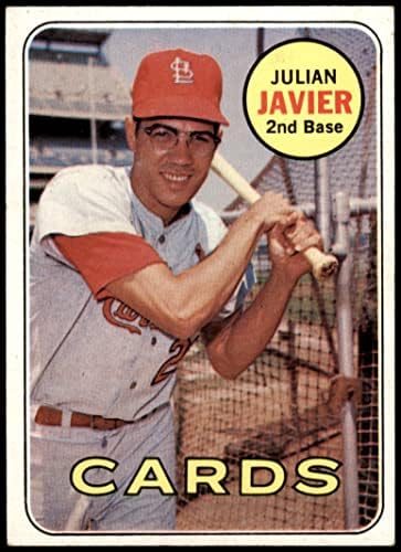 1969 Topps 497 Julian Javier St. Louis Cardinals VG/Ex Cardinals