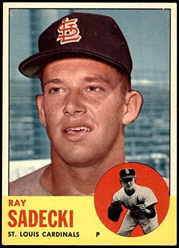 1963 Topps 486 Ray Sadecki St. Louis Cardinals Ex+ Cardinals