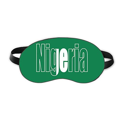 שם דגל קאנטרי של ניגריה מגן שינה עין רכה לילה כיסוי גוון כיסוי עיניים