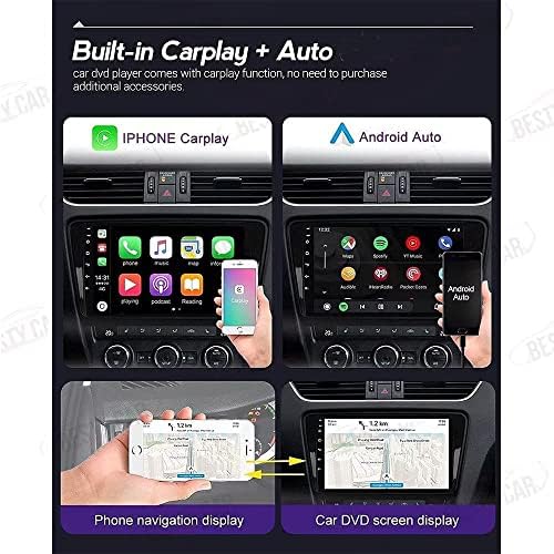 Bestycar 9 '' רדיו סטריאו לרכב אנדרואיד להונדה אליסיון 2012-2018 אוקטה ליבה אנדרואיד 10.0 מסך מגע יחידת מגע תומך ב- GPS ניווט Carplay אנדרואיד Auto Bluetooth DSP USB SWC AHD גיבוי מצלמה -4+64