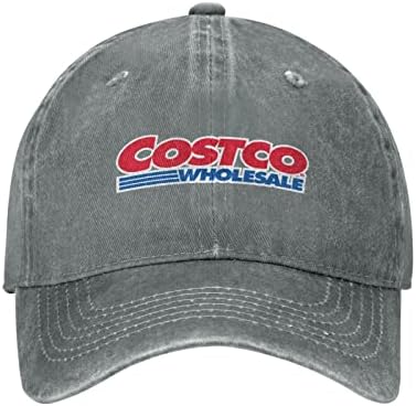 C0stco_wh0lesale כובע מתכוונן כובע אופנה מצחיק שחור לגברים נשים