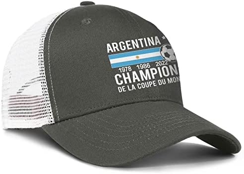 2022 אלופת כדורגל עולמית כובע כובע רשת ארגנטינה