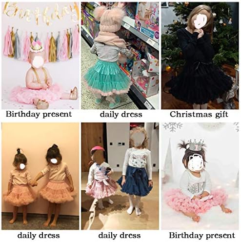 בנות תינוקות טוטו חצאית נסיכה רכה טול טול מפלגת יום הולדת