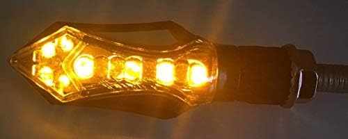 שחור עשן עדשת הפעל אותות הוביל אורות אורות מהבהבים אינדיקטורים תואם עבור קוואסאקי קלקס110